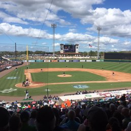 Most seats are shaded...great layout! Most seats are shaded...great layout!