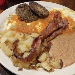 Julio's Bar BQ - Huevos Rancheros Plate