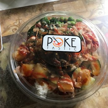 Poketastic - Small bowl 2 protein! Love Poketastic! - Poke Near Me - Chesapeake, Virginia