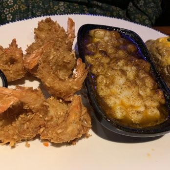 Red Lobster - Coconut shrimp with scallops and loaded baked potato. - Seafood Near Me - Lafayette, Indiana