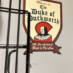 The Duke of Duckworth - Sign in the alley