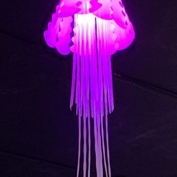 Jellyfish chandelier