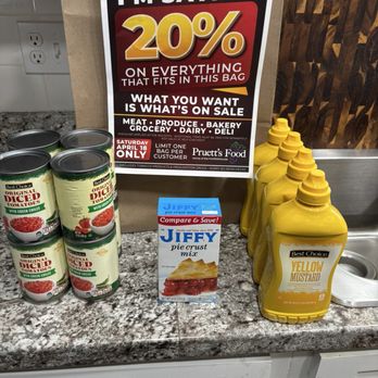 Pruett's Food - 20% days off sale - Grocery Near Me - Oklahoma City, Oklahoma
