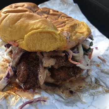 Urban Bird Hot Chicken - Tenders sando (w/o pickles) - Chicken Shop Near Me - Katy, Texas Urban Bird Hot Chicken - Tenders sando (w/o pickles) - Chicken Shop Near Me - Katy, Texas