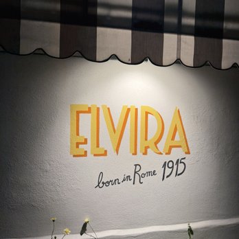 Elvira - Outside signage - Italian Near Me - San Diego, California