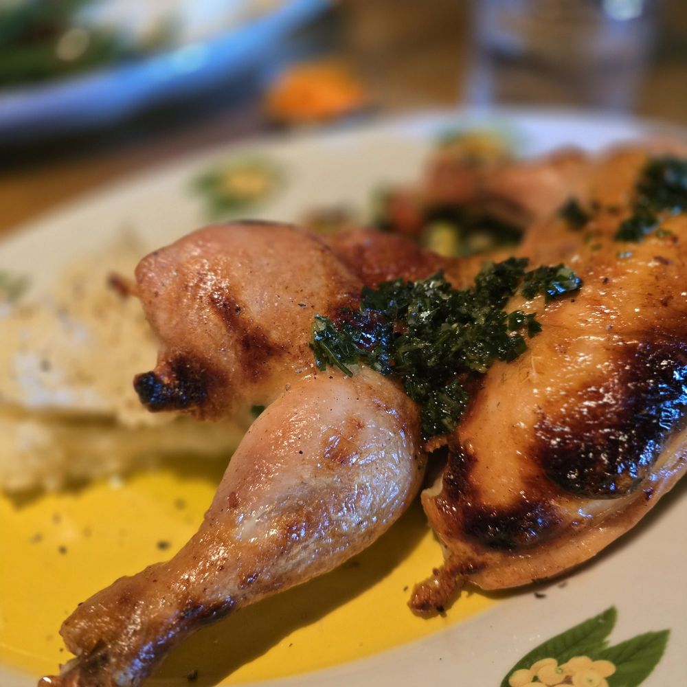 Market Tavern - Wood Oven Roasted Mary's 1/2 Chicken - New American Near Me - Lodi, California