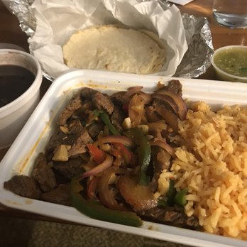 Viva Cinco De Mayo - Ordered a steak burrito but was given steak fajitas...all good though because they were delicious!! - Mexican Near Me - Albany, New York Viva Cinco De Mayo - Ordered a steak burrito but was given steak fajitas...all good though because they were delicious!! - Mexican Near Me - Albany, New York