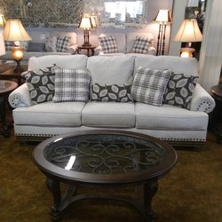 Jim's Furniture - Nice selection of furniture at a low price. They either have it in stock or they can order just about anything.