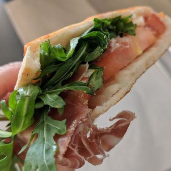 Panzerotti Bites - Arugula, mozzarella, tomatoes and prosciutto. Amazing! Baked not fried - Italian Near Me - Brooklyn, New York