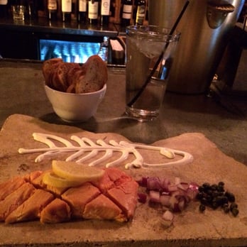 Sasha's - Salmon plate. Very very tasty and great for sharing. - Wine Bars Near Me - Saint Louis, Missouri
