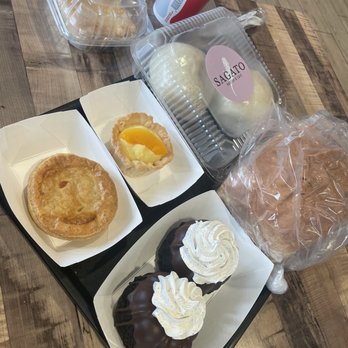 Sagato Bakery & Cafe - Kekepua'a and Peach Custard Pie - Cafes Near Me - Midvale, Utah Sagato Bakery & Cafe - Kekepua'a and Peach Custard Pie - Cafes Near Me - Midvale, Utah