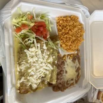 Ochoa's Mexican Grill - Pork Enchiladas with verde sauce - Mexican Near Me - Deerfield, Illinois Ochoa's Mexican Grill - Pork Enchiladas with verde sauce - Mexican Near Me - Deerfield, Illinois