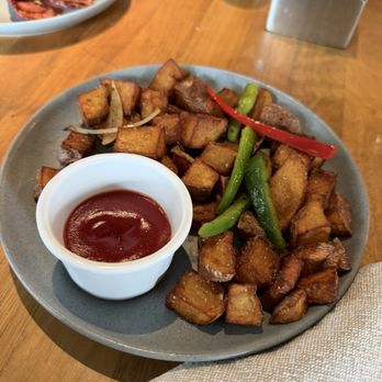 CO-OP Restaurant & Bar - I asked for peppers and onions in my home fries and this is what came out. - New American Near Me - Philadelphia, Pennsylvania CO-OP Restaurant & Bar - I asked for peppers and onions in my home fries and this is what came out. - New American Near Me - Philadelphia, Pennsylvania