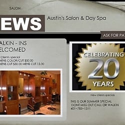 Austin's Salon & Day Spa - Summer Special hurry before summer is over!