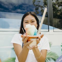 Island and You - Enjoy refreshing rainbow shave ice