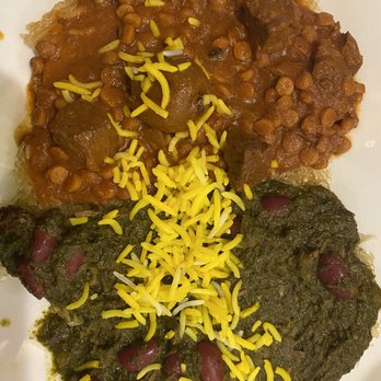 Javan Restaurant - Tahdig w/gheymeh and ghormeh sabzi - Persian/Iranian Near Me - Los Angeles, California Javan Restaurant - Tahdig w/gheymeh and ghormeh sabzi - Persian/Iranian Near Me - Los Angeles, California