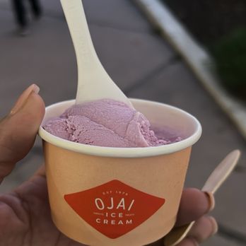 Ojai Ice Cream - First time having ice here pricey but worth it. I had Valley Honey lavender and my husband had Heavenly Honey. Sooo good ! - Ice Cream & Frozen Yogurt Near Me - Ojai, California Ojai Ice Cream - First time having ice here pricey but worth it. I had Valley Honey lavender and my husband had Heavenly Honey. Sooo good ! - Ice Cream & Frozen Yogurt Near Me - Ojai, California