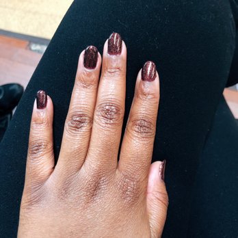 Golden Nails Mw - $28 (Gel manicure + one acrylic nail fix) color #9 (Caramelized Plum) - Nail Salons Near Me - Maplewood, New Jersey Golden Nails Mw - $28 (Gel manicure + one acrylic nail fix) color #9 (Caramelized Plum) - Nail Salons Near Me - Maplewood, New Jersey