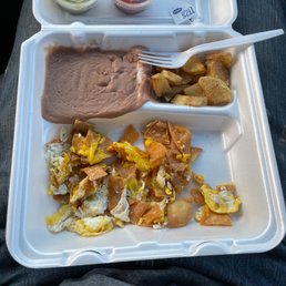This is the migas it's terrible !. No flavor at all .