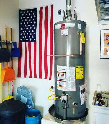 Water heater replacements gas and electric, we can handle it! - Just a few water heater replacement jobs American Plumbing and Rooter performed for customers