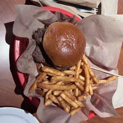 B ROX Grill and Swill - Classic Burger.