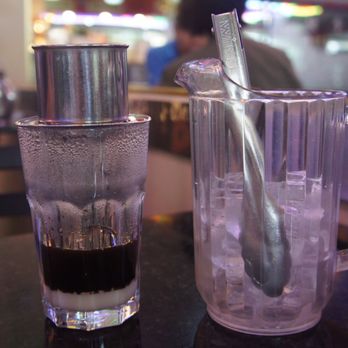 Pho Long - Cafe sua da (#8) ($3.55) - Vietnamese Near Me - Vancouver, British Columbia Pho Long - Cafe sua da (#8) ($3.55) - Vietnamese Near Me - Vancouver, British Columbia