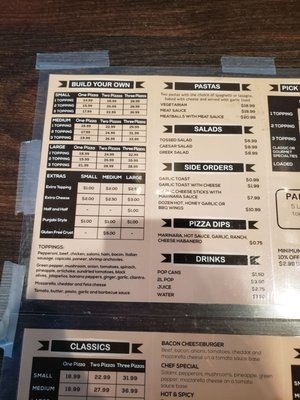 Menu photo 8 Pizza Factory Burnaby, BC Menu photo 8 Pizza Factory Burnaby, BC
