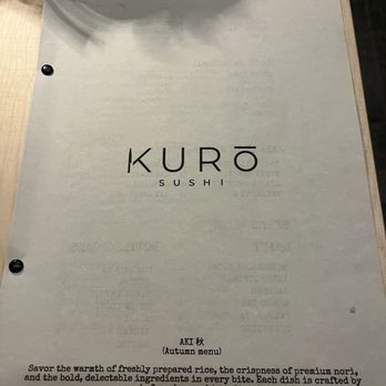 Kuro Sushi - Asian Fusion Near Me - Lakewood Ranch, Florida