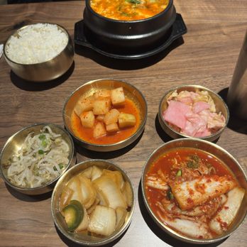 Jin Cook - Soon Tofu and side dishes - Korean Near Me - Northridge, California