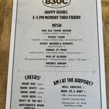 Eight Thirty Common - Menu - Gastropubs Near Me - Meridian, Idaho Eight Thirty Common - Menu - Gastropubs Near Me - Meridian, Idaho