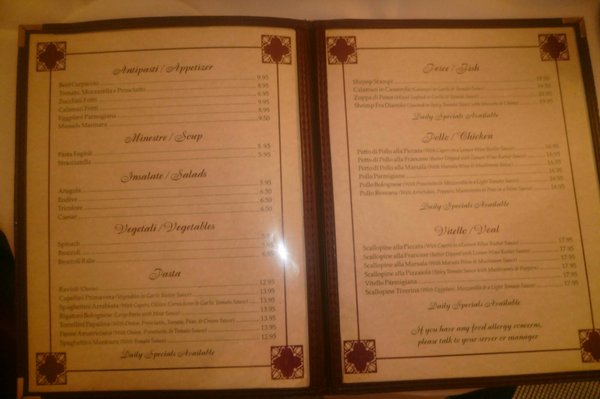 Menu photo 3 Buon Gusto Restaurant Closter, NJ