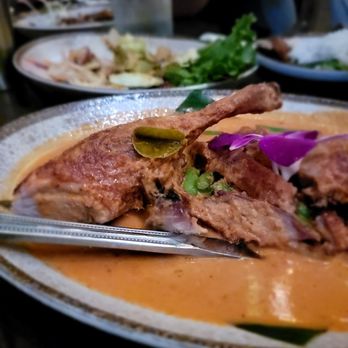 Chiangmai Diner - Duck ChuChee ($29.) Outstanding. Favorite of the night - Thai Near Me - Brooklyn, New York