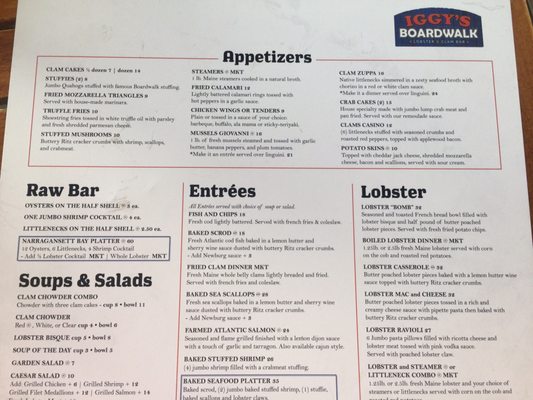 Menu photo 3 Iggy's Doughboys & Chowder House Warwick, RI Menu photo 3 Iggy's Doughboys & Chowder House Warwick, RI
