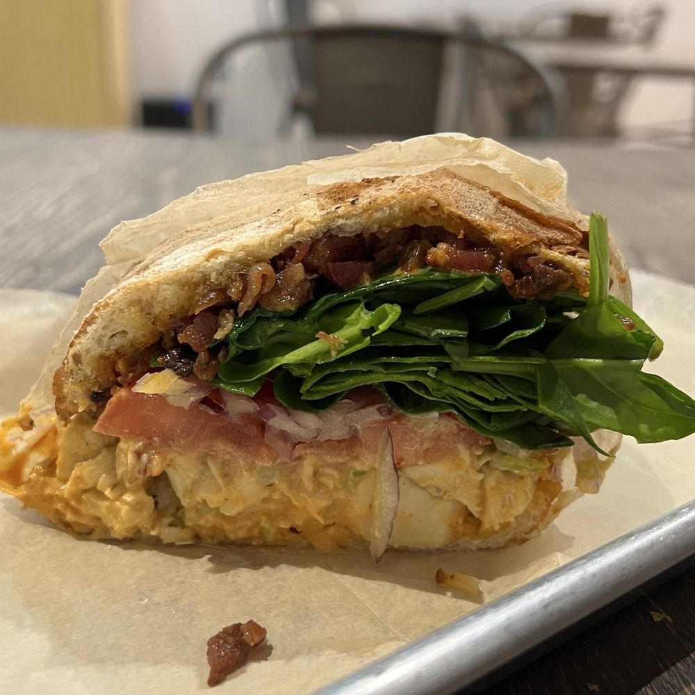 Spicy Chicken Salad Panini