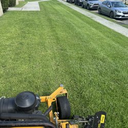 Diamond Cut Lawn Maintenance - Commercial Mowing at a College