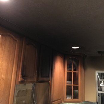 G R Dahl Construction - BEFORE GR DAHL Construction came to the rescue.  This is fire and smoke damage. - General Contractors Near Me