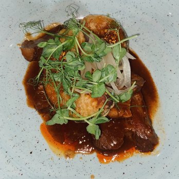Lineage - 5-Spice Braised Beef Brisket - Asian Fusion Near Me - Wailea, Hawaii Lineage - 5-Spice Braised Beef Brisket - Asian Fusion Near Me - Wailea, Hawaii