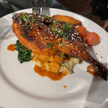 Upper Kirby Bistro - Curry Roasted Chicken - New American Near Me - Houston, Texas Upper Kirby Bistro - Curry Roasted Chicken - New American Near Me - Houston, Texas
