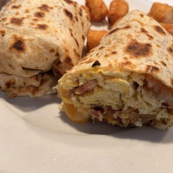 Brekkies - Eggs were very dry I got the bacon burrito and I didn't taste any bacon in it. - Breakfast & Brunch Near Me - Solvang, California