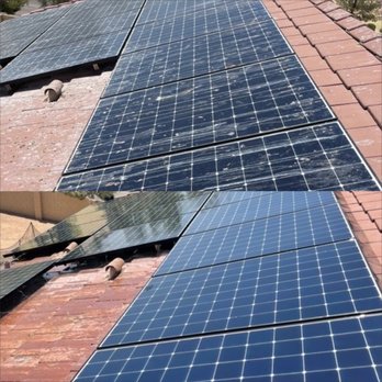 Rowan Solar Cleaning - A great before and after! - Solar Installation Near Me Rowan Solar Cleaning - A great before and after! - Solar Installation Near Me