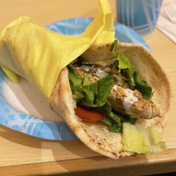 Petra Cafe - Chicken Shawarma Sandwich - Mediterranean Near Me - Monterey, California