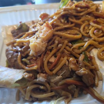 Chang's Chinese Cuisine - Shrimp already chew by someone else - Chinese Near Me - Sacramento, California