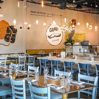 Capra's Kitchen - Interior. They have a bar area as well. - Pizza Near Me - Mississauga, Ontario