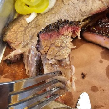 Blue Oak BBQ - Close-up of brisket - Barbeque Near Me - New Orleans, Louisiana