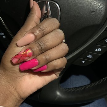 Raffine Nail & Spa - Fresh set, chisel dip powder, by Jimmy. - Nail Salons Near Me - Annandale, Virginia