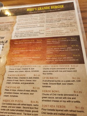 Menu photo 7 Mike's Grande Burgers Oroville, CA Menu photo 7 Mike's Grande Burgers Oroville, CA