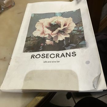 Rosecrans - Menu - Cafes Near Me - New York, New York Rosecrans - Menu - Cafes Near Me - New York, New York