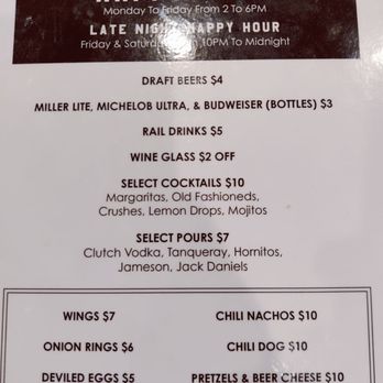 Terrapin Station - HH menu - Brewpubs Near Me - College Park, Maryland