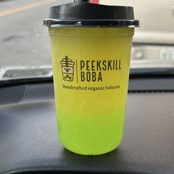 Peekskill Boba - Kiwi with kiwi popping bubble. - Bubble Tea Near Me - Peekskill, New York Peekskill Boba - Kiwi with kiwi popping bubble. - Bubble Tea Near Me - Peekskill, New York