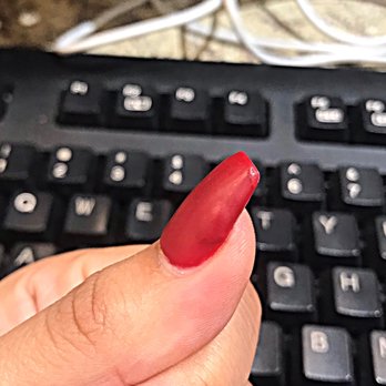 Nailand - If you look closely you can see a bubble has formed on the side ): - Nail Salons Near Me - Henderson, Nevada